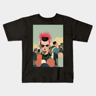 Punk Portrait Kids T-Shirt